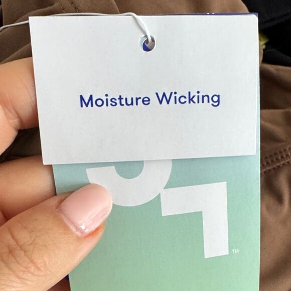 Women's Tan Crop Top JoyLab M - Picture 4 of 4